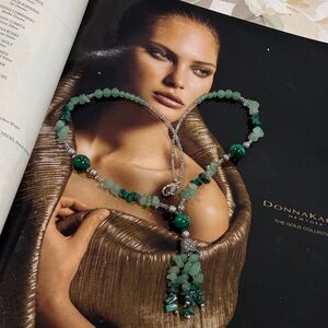 Necklaces from Malorite and Agata. SJ